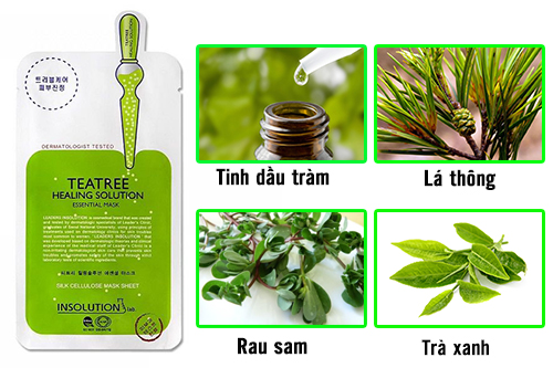 Bộ 10 Mặt Nạ Mediheal Teatree Healing Solution Essential Mask x10