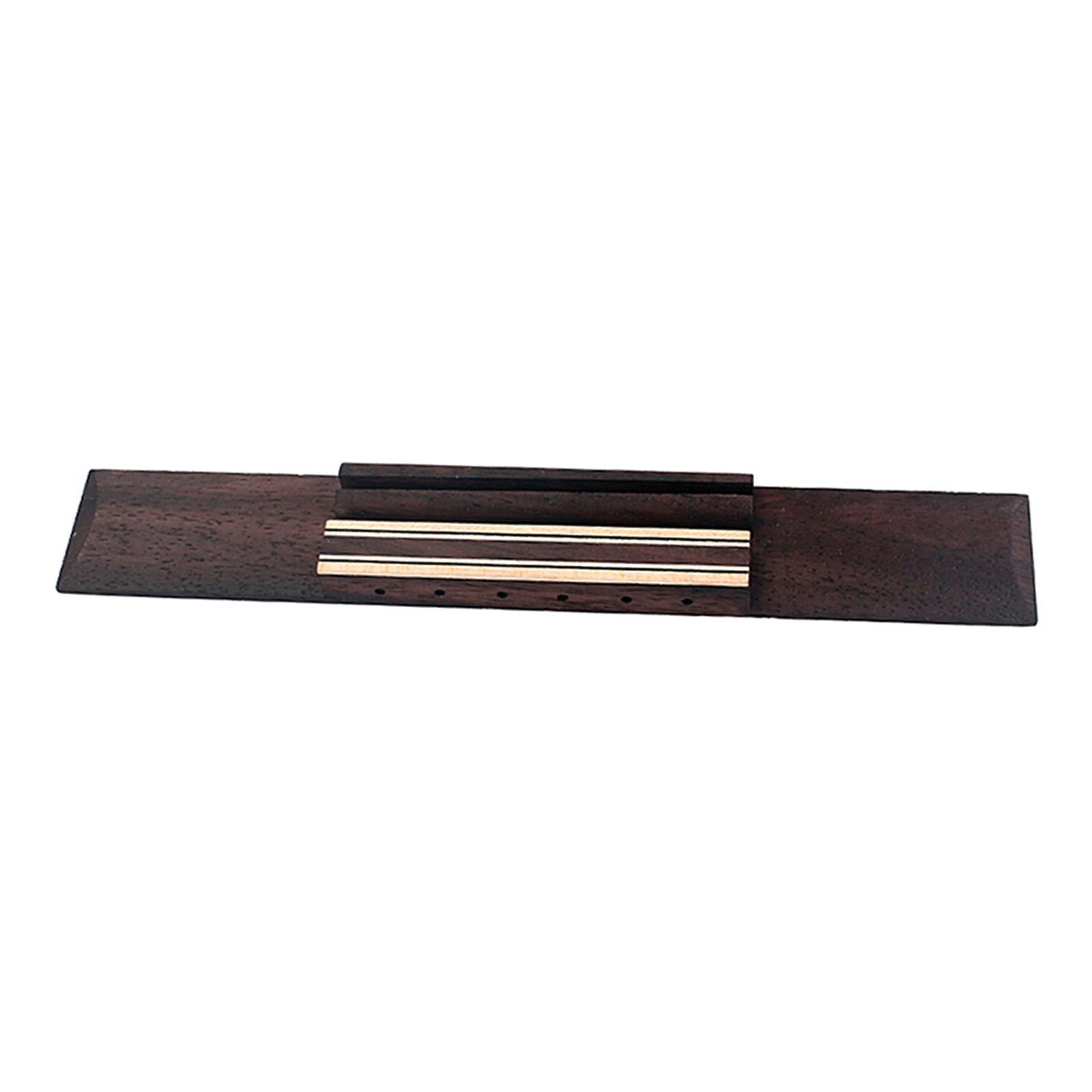 Guitar Bridge Saddle Nut Rosewood Guitar Bridge for Classical Guitar