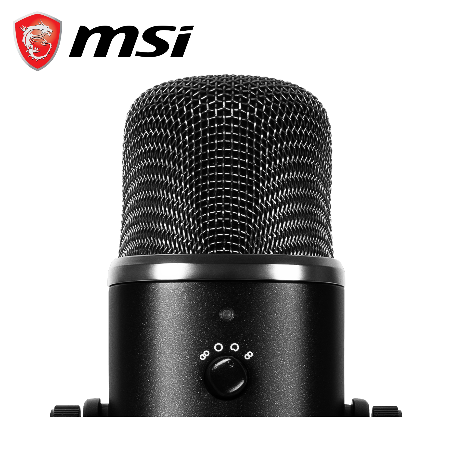 Micro MSI IMMERSE GV60 Mic Thu Âm Và Livestream Kèm Dây Cáp - Hàng Chính Hãng