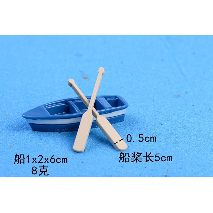 Mô hình thuyền du lịch để trang trí tiểu cảnh, bonsai