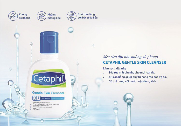 Sữa rửa mặt Cetaphil Gentle Skin Cleanser (250ml)