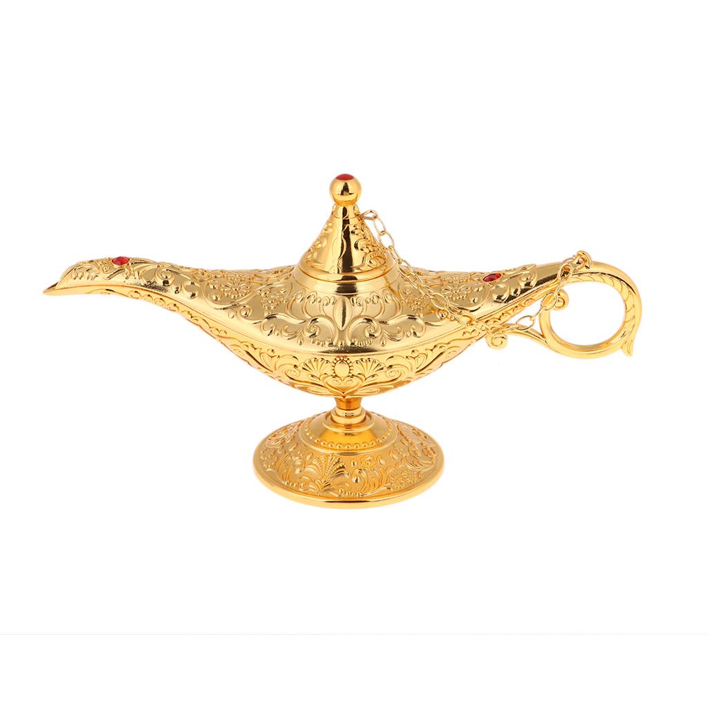 3xVintage Aladdin Genie Light Lamp Tabletop Accent Decorations
