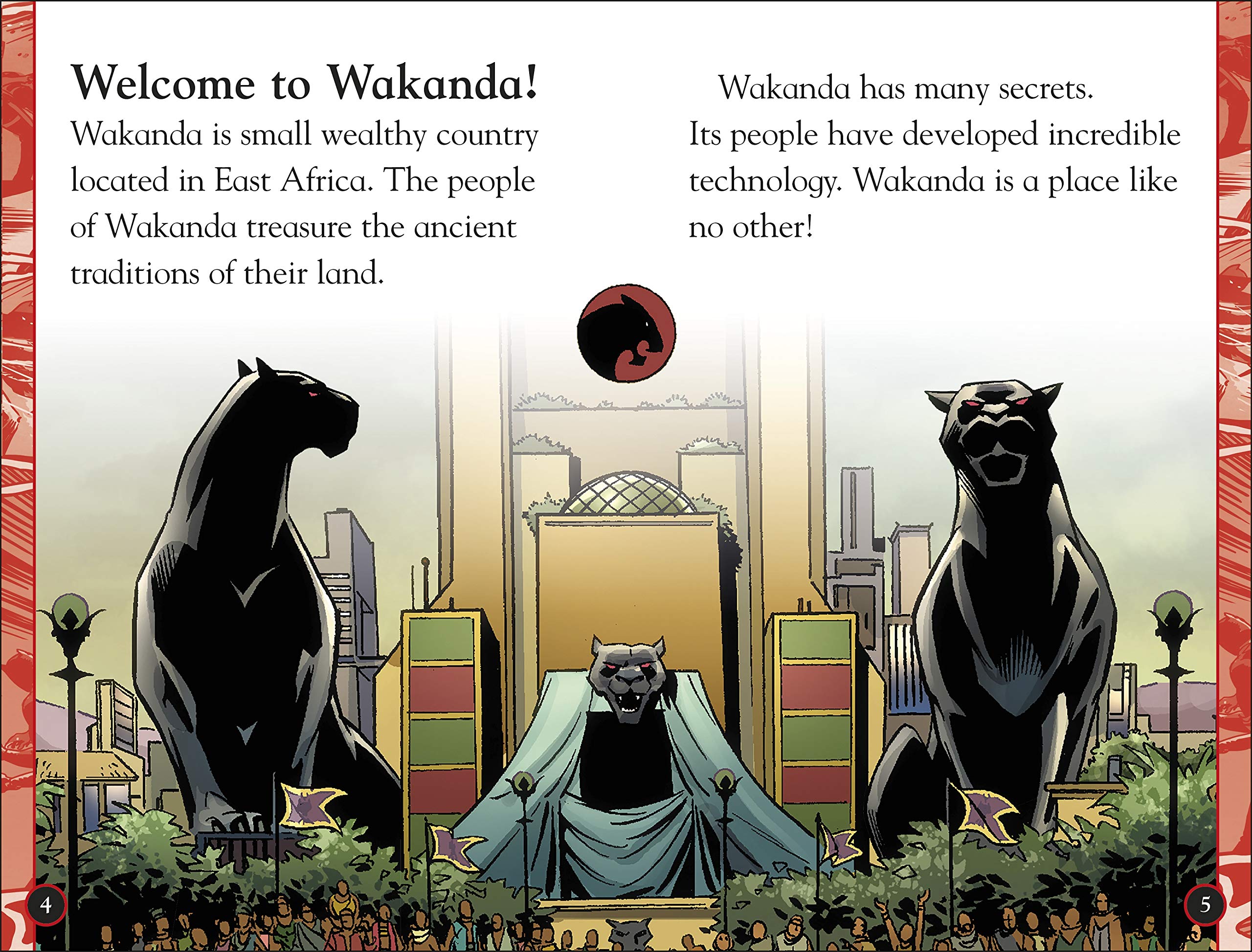 DK Readers Level 2: Marvel Black Panther Wakanda Forever!