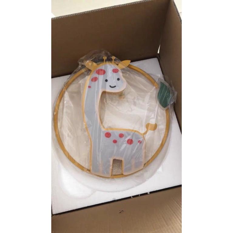 Đèn trần phòng trẻ em,đèn trần hình hươu cao cổ vàng DT