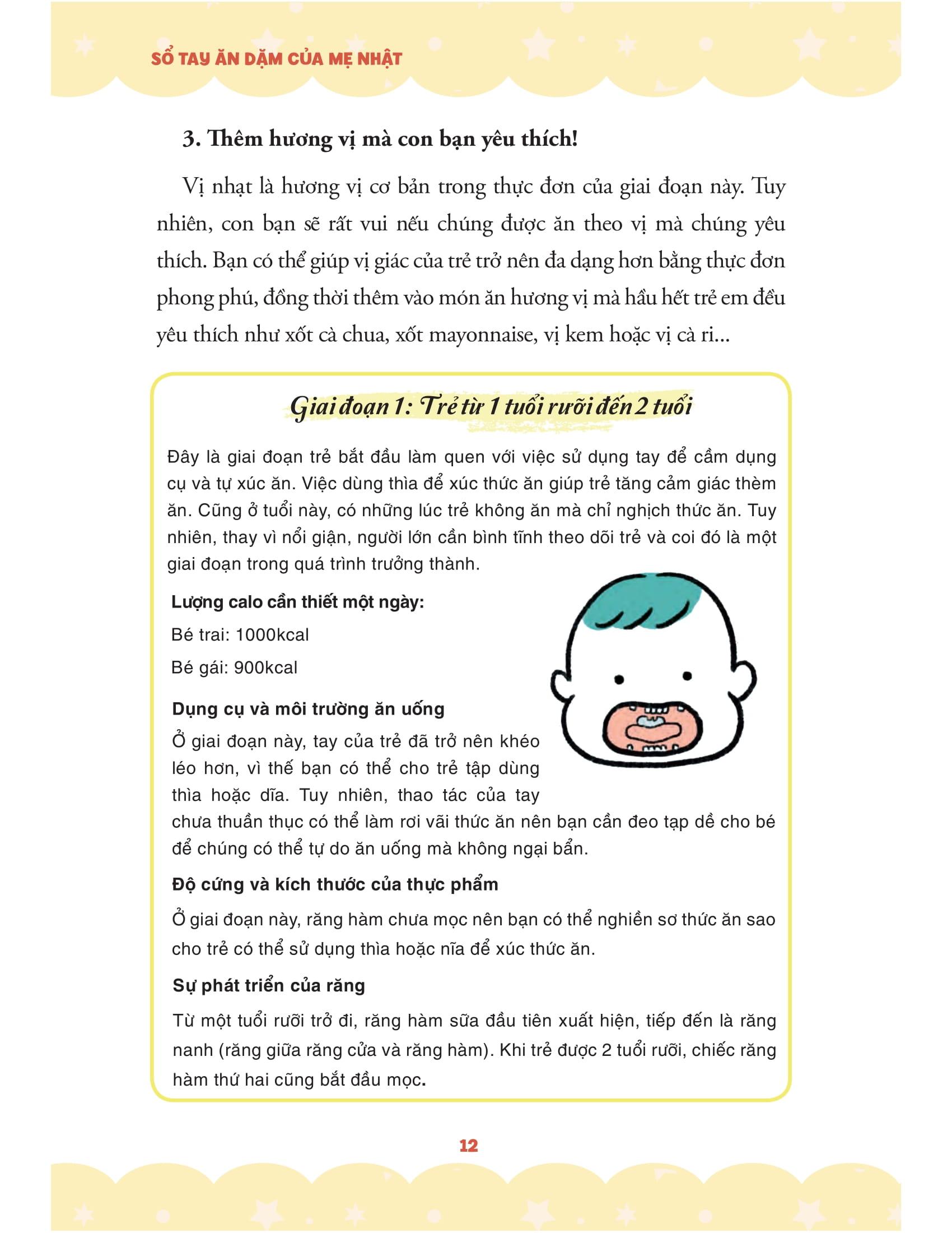 Sách - Sổ Tay Ăn Dặm Của Mẹ Nhật