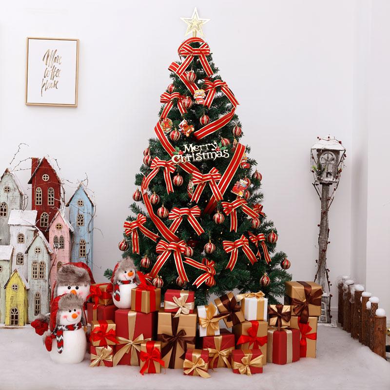 Cây thông noel màu xanh đầu tròn 2in