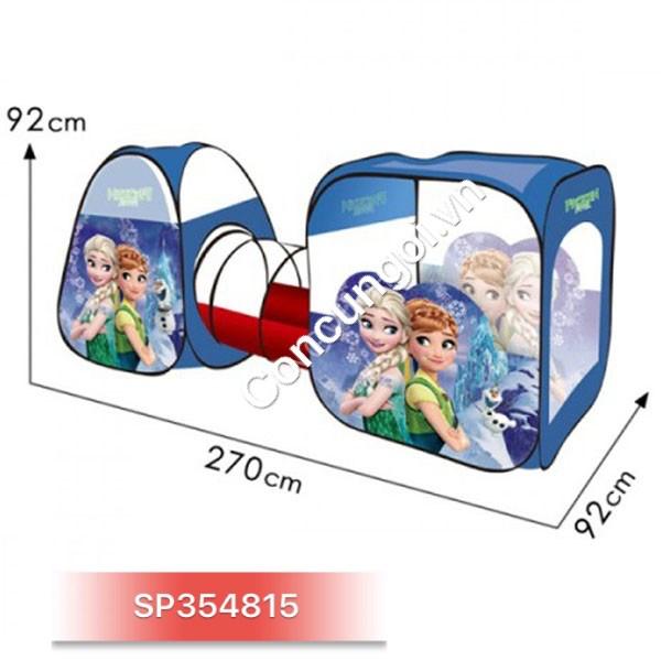 SP354815 - Giỏ xách lều 2 ô, đường ống người tuyết Frozen d270cm*r92cm*c92cm , SG7015FZ
