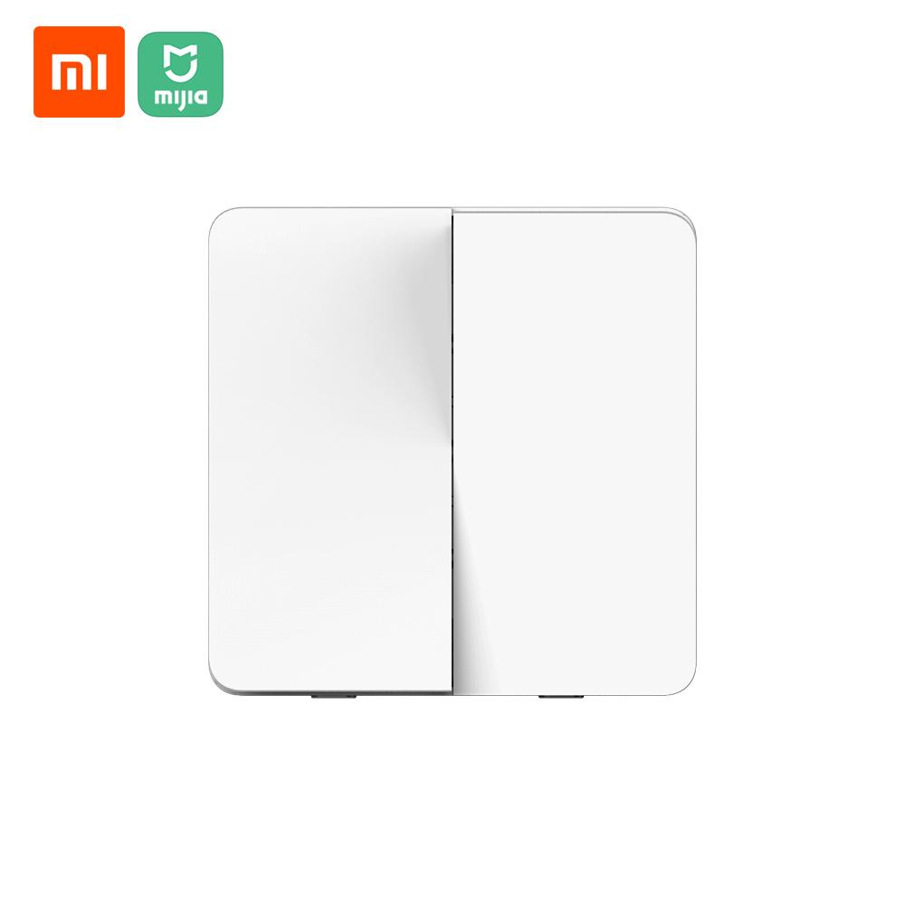 Xiaomi Mijia Wall Switch Compatible with Traditional and Smart Lights Three Buttons Control Wall Switch For Mijia