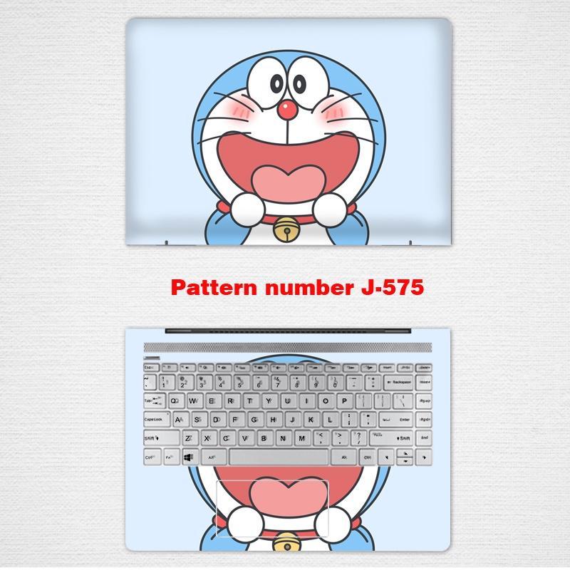 Bộ 2 Miếng Dán Hình Doraemon Cho Laptop 12 13 14 15.6 Inches Notebook ACER Swift Nitro 5 aspire AN515-52 AN515-55