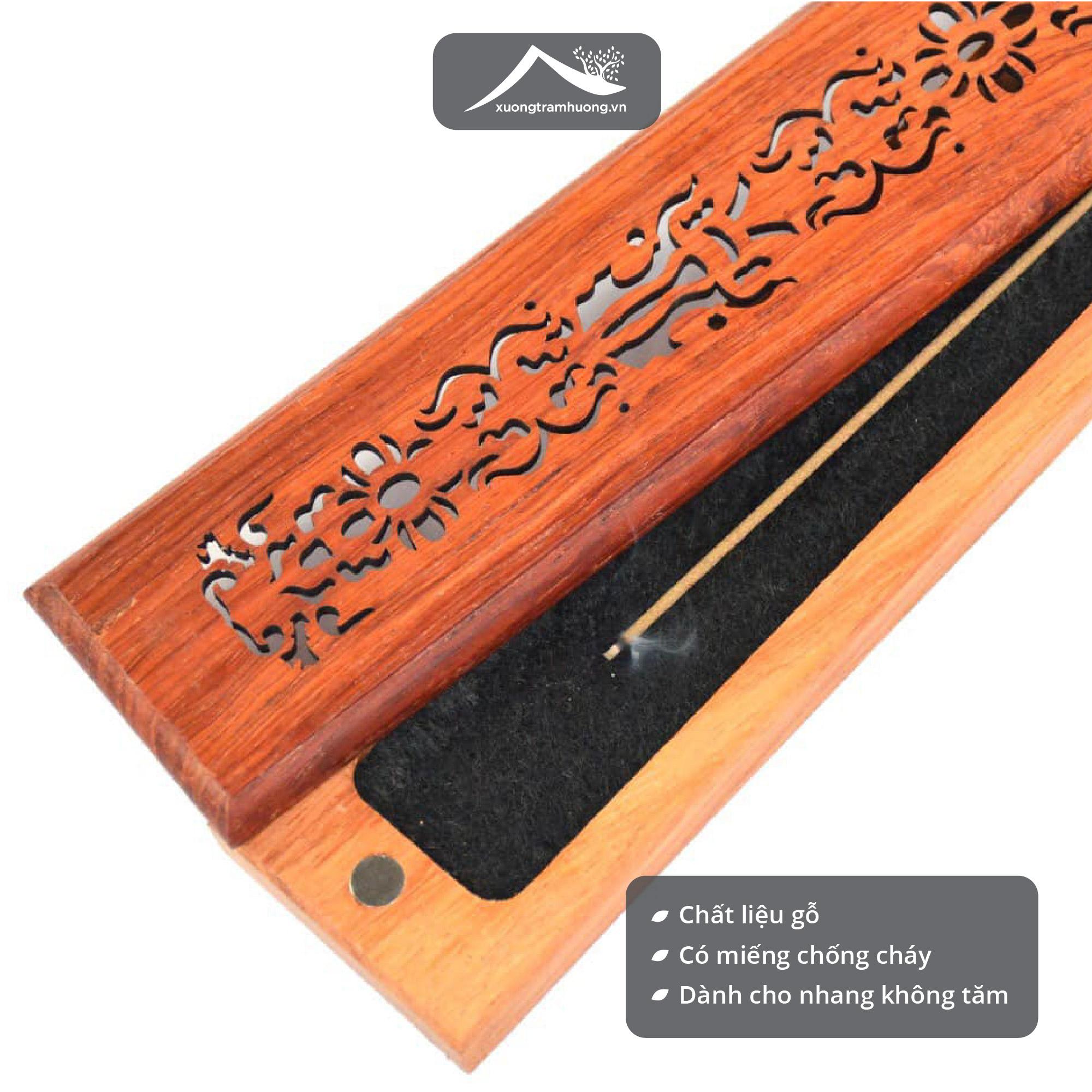 Đế Đốt Nhang Trầm Hương Không Tăm Xưởng Trầm Hương Xông Nhà Tẩy Uế Đồ Thờ Cúng Phong Thuỷ