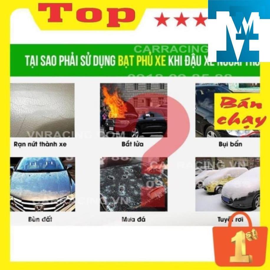 Bạt phủ toàn xe 3 lớp chống xước, chống nắng, chống cháy cho ô tô