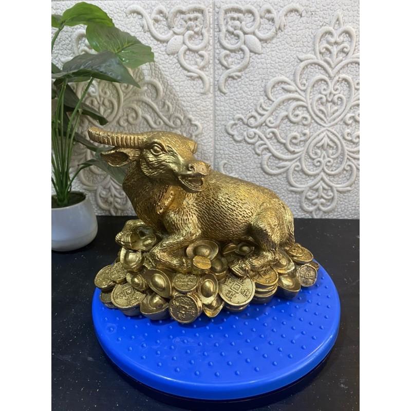 Tượng đồng trâu kim tiền