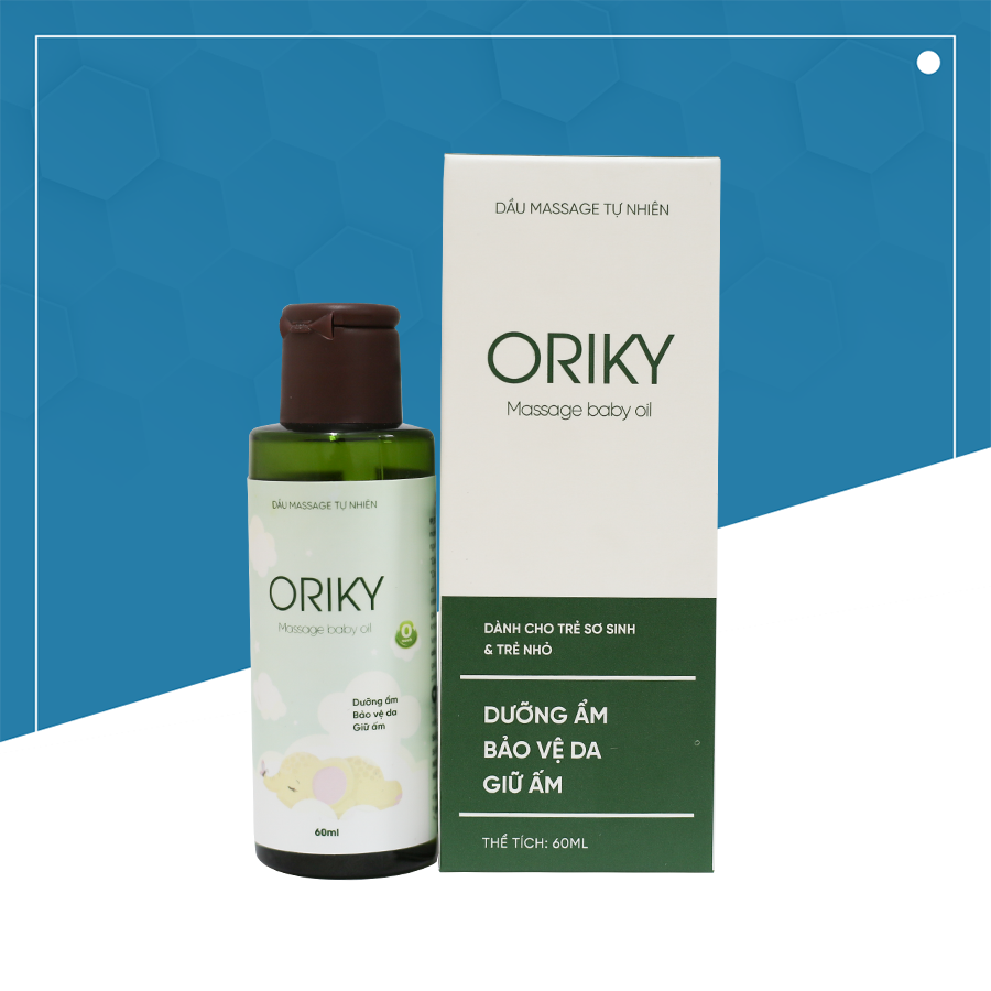 Combo 2 chai Nước tắm Elemis 500ml DK Pharma và 1 dầu massage Oriky 60ml