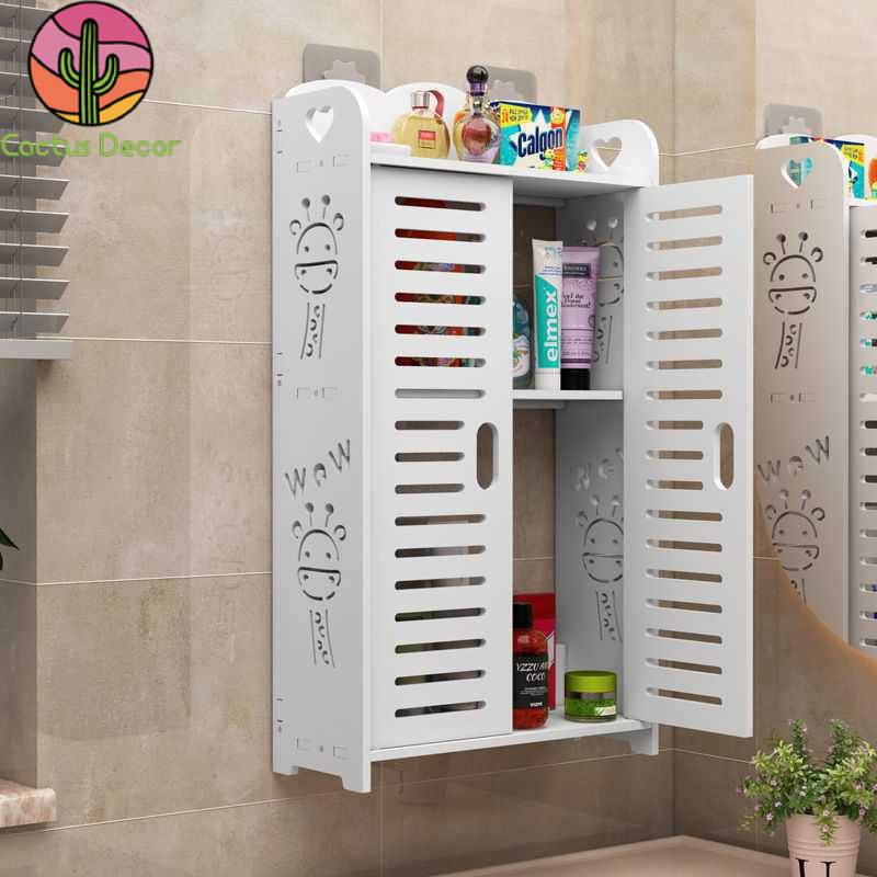 Tủ - Kệ treo Đa Năng 2 tầng nhà tắm Chống Nước, Chịu Lực Tốt