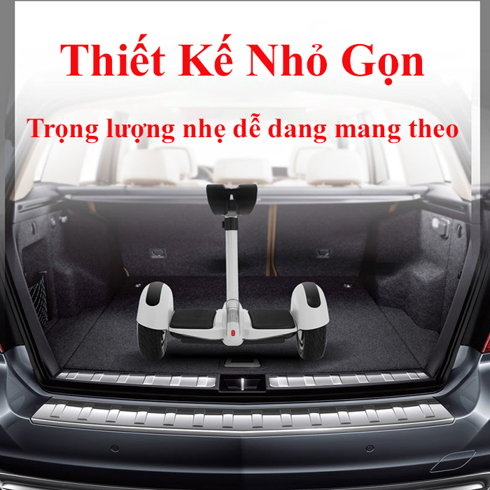 XE ĐIỆN CÂN BẰNG ANS134 XE THĂNG BẰNG THÔNG MINH THẾ HỆ MỜI KIỂU DÁNG HIỆN ĐẠI NHỎ GỌN KẾT NỐI APP PHÁT NHẠC BLUETOOTH ĐỘNG CƠ KÉP MẠNH MẼ BÁNH 10 INCH CHỐNG TRƯỢT