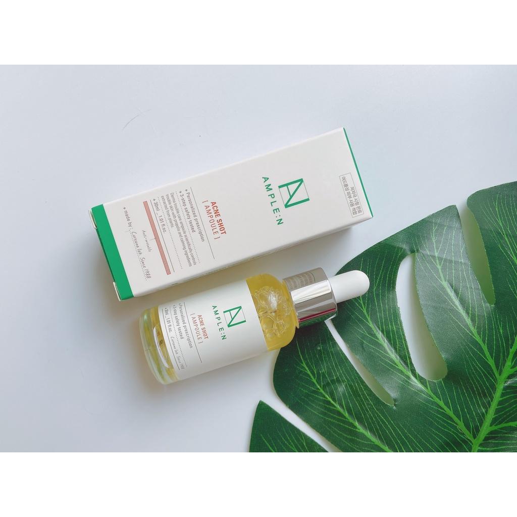 Tinh chất dưỡng da mụn AMPLE:N Amplen Acne Shot Ampoule 30ml