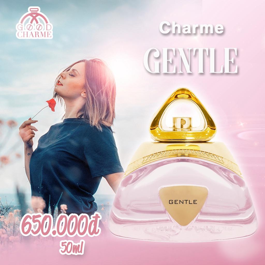 Nước hoa nữ cao cấp, Charme Gentle, mùi hương hoa nhài, thanh lịch, nhẹ nhàng, lưu hương lâu, 50ml