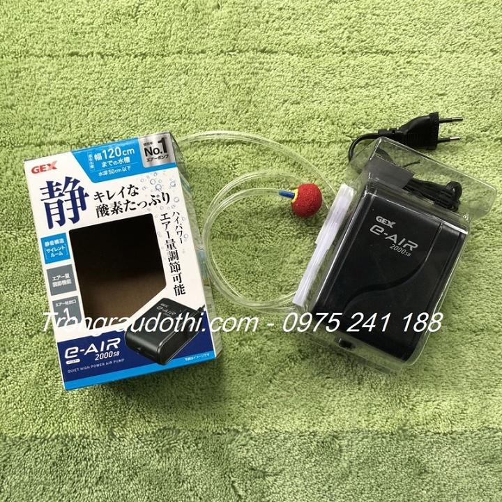 Máy sủi khí oxi bể cá hàng Nhật, vừa êm lại vừa tiết kiệm điện, GEX 1000SB