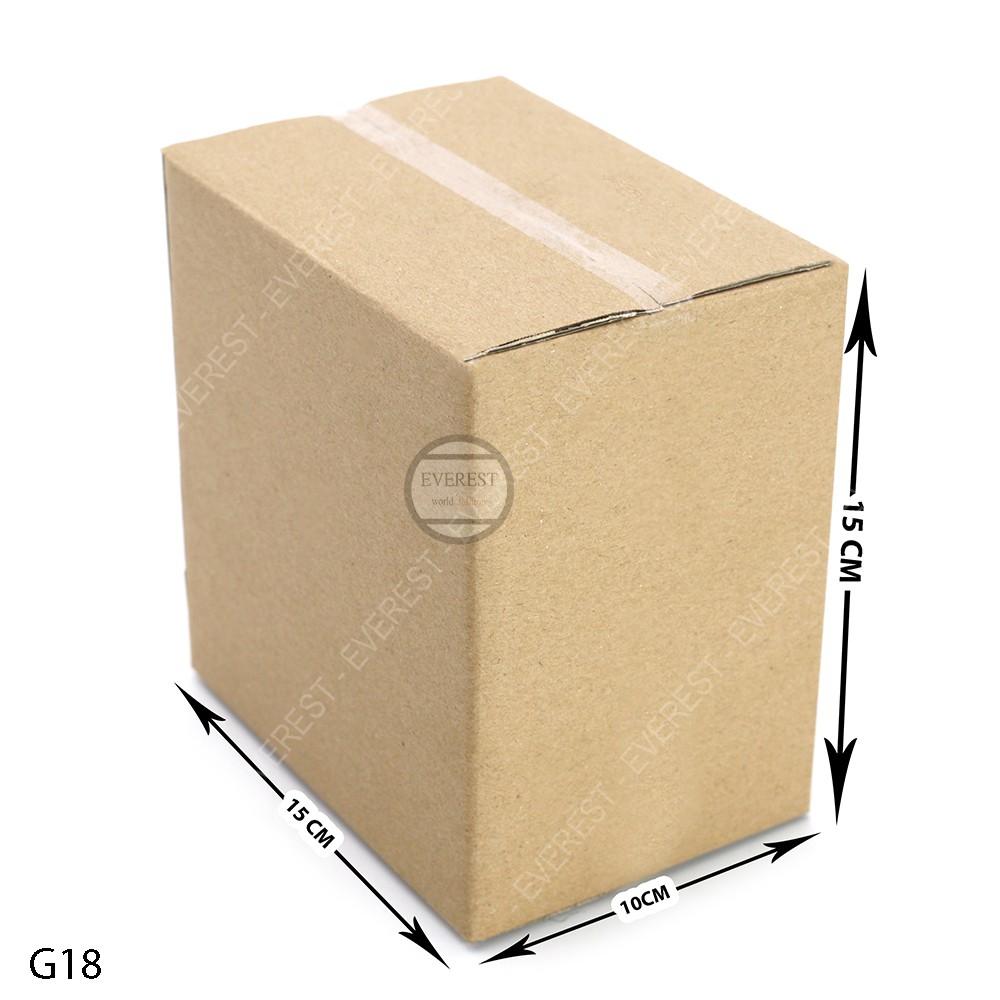 Combo 20 thùng G18 15x10x15 giấy carton gói hàng Everest