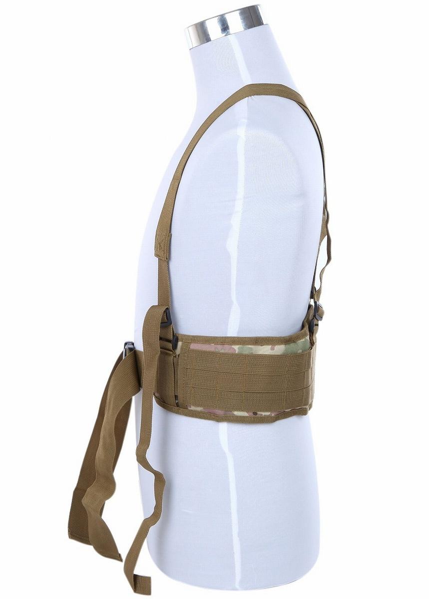 Chiến Thuật Molle Dây Airsoft Quân Sự Nylon Thắt Lưng Hỗ Trợ Chiến Đấu Suspender Quân Đội Săn Thon Eo Thể Thao Ngoài Trời Thắt Lưng Nam