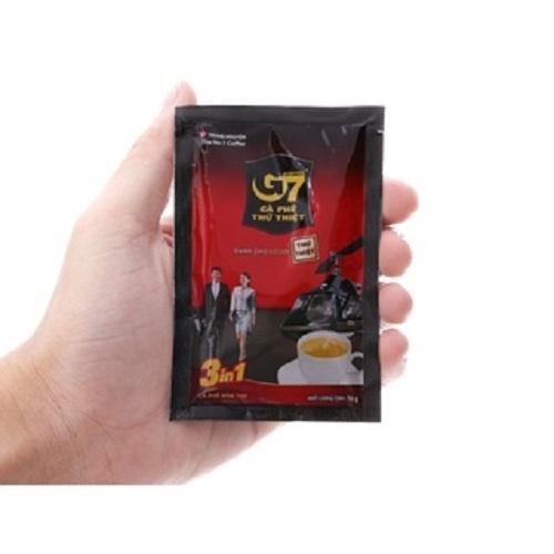 Combo 2 Hộp Cà Phê Sữa Hòa Tan G7 3in1 - Hộp 21 gói - Trung Nguyên Legend (Gu vừa, béo, thơm, vị đậm)