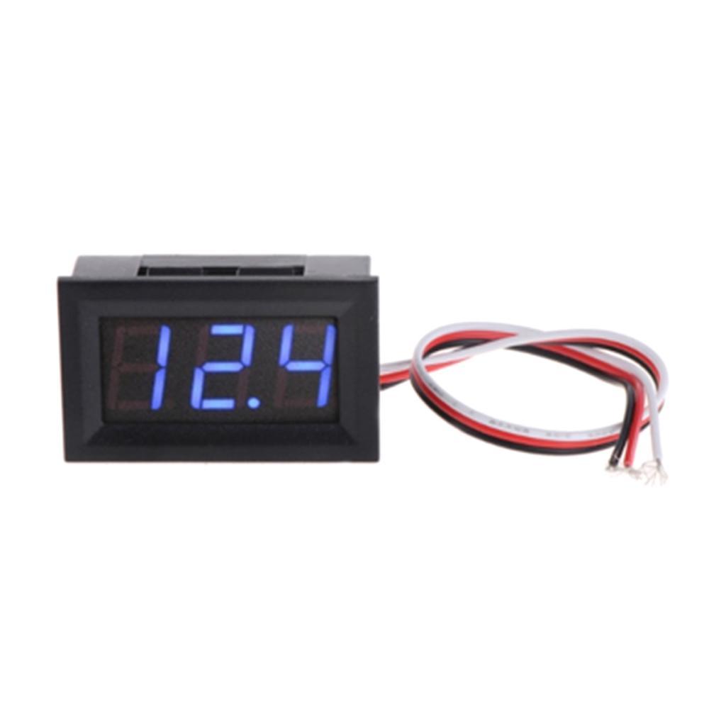 0.56 Inch DC 5V - 120V Mini Digital Voltmeter Voltage Meter