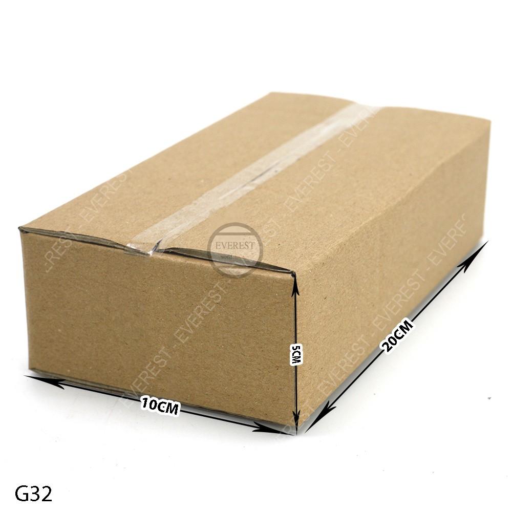 Combo 20 thùng G32-20x10x5 giấy carton gói hàng Everest