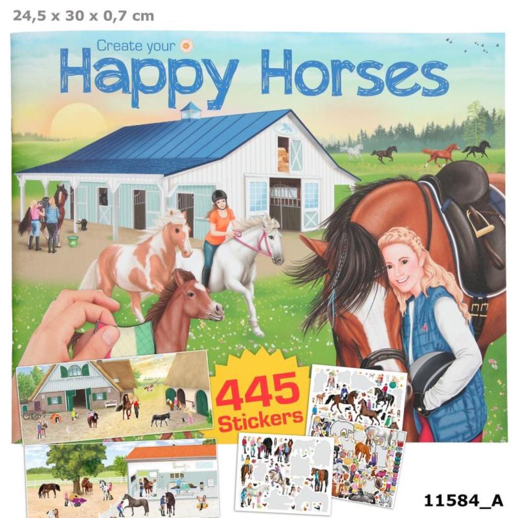 Đồ chơi BST thiết kế thời trang Happy Horses TOPMODEL TM0411584