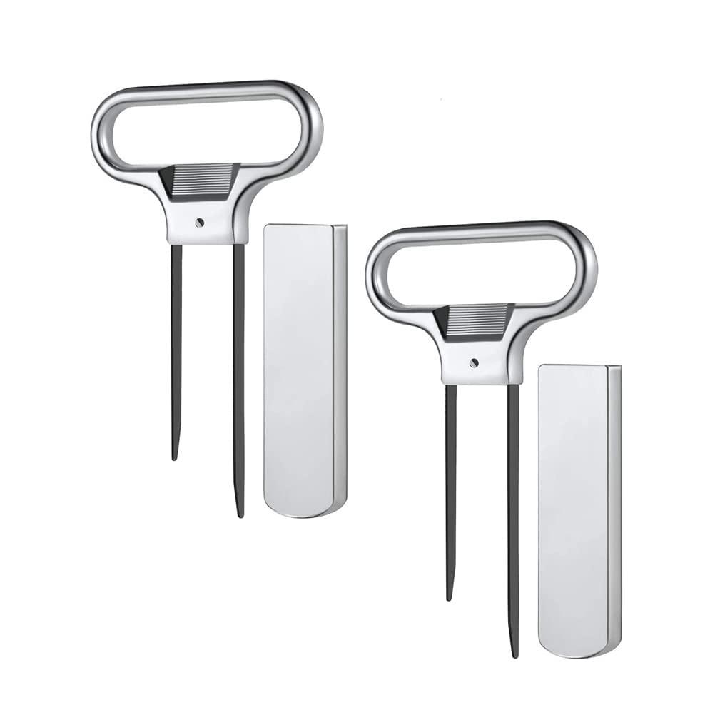 Multifunks Wine Corkscrew Chai mở thép không gỉ hai nút nút chai cho chai rượu vang, rượu sâm banh, bia