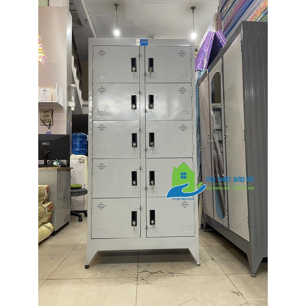 Tủ hồ sơ văn phòng 10 cửa cao 1m8 - BA