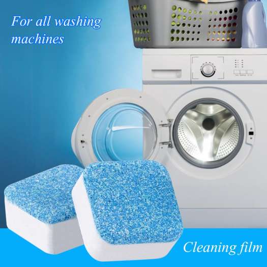 Hộp 12 viên tẩy vệ sinh lồng máy giặt sủi sạch vi khuẩn tẩy sạch cặn bẩn lồng giặt