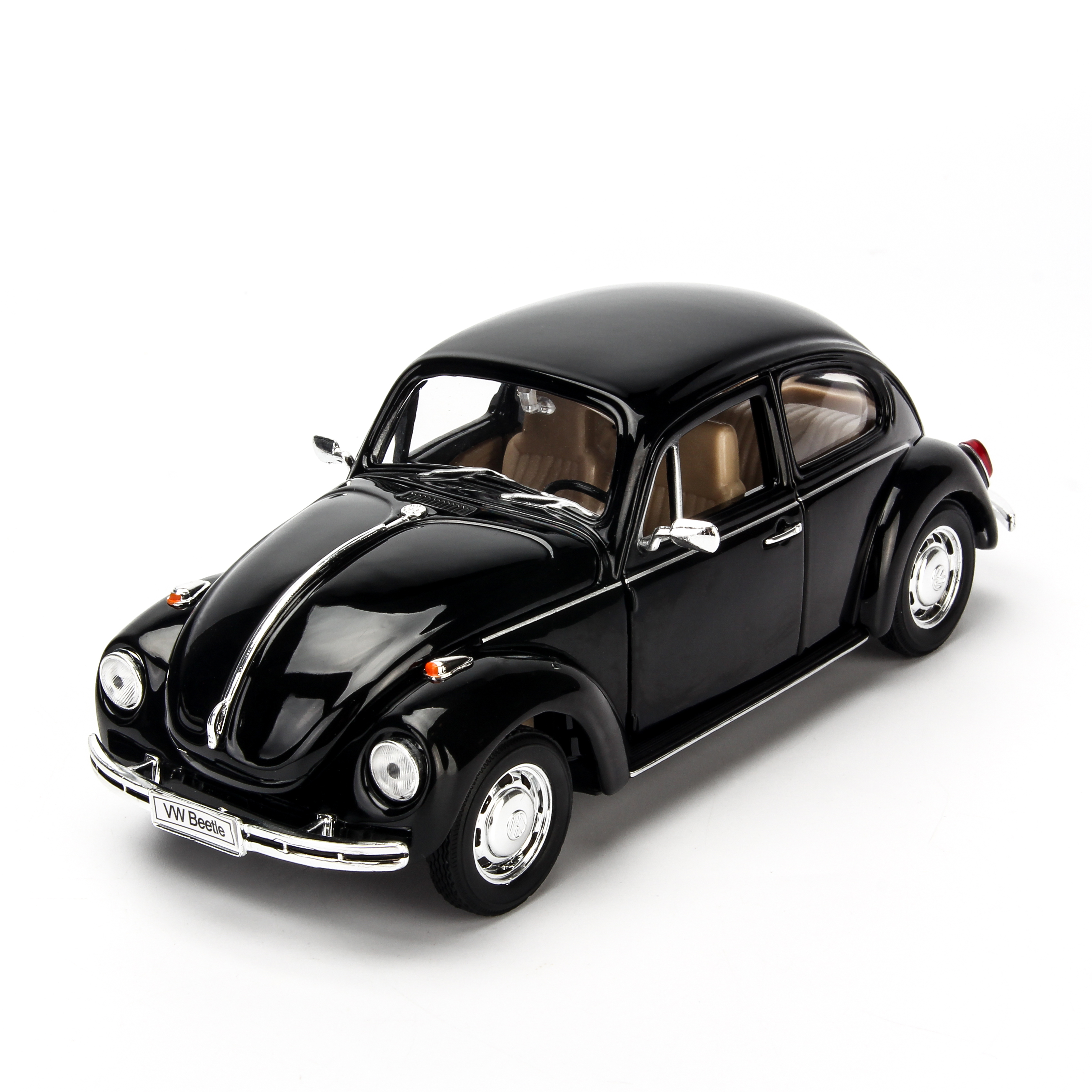 Mô hình xe Volkswagen Classic Beetle Black 1:24 Welly - 22436