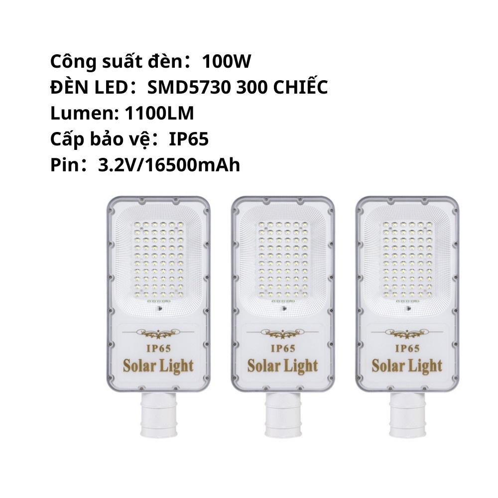 Đèn năng lượng mặt trời dạng đèn đường 100W WK0114, WK0111 có điều khiển từ xa