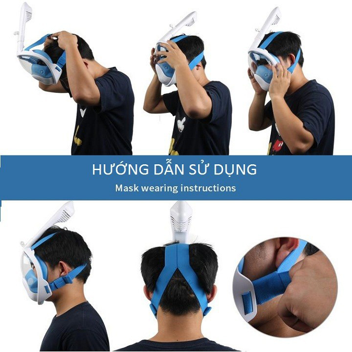 Mặt Nạ Bơi Lặn - Chống Sặc Nước