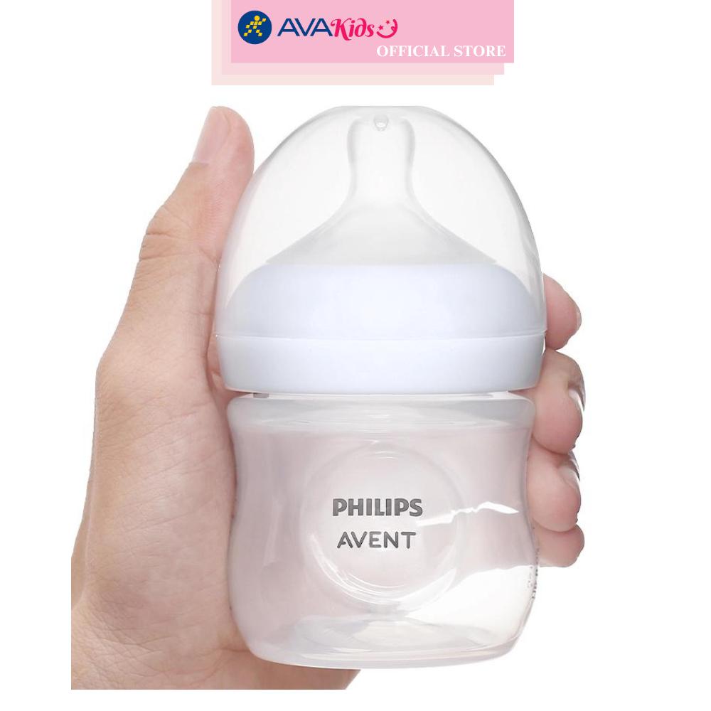 Bình sữa nhựa PP Philips Avent SCY900/01 cổ rộng 125 ml (0 - 1 tháng)