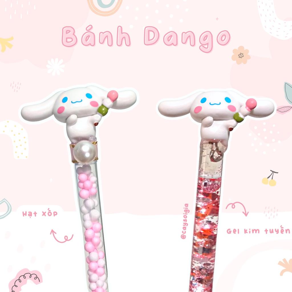 S127 - Bút dao rọc giấy gel kim tuyến Cinnamoroll tí hon bốn mùa dễ thương unbox đơn hàng, cắt sticker washi - Cây Sồi Già