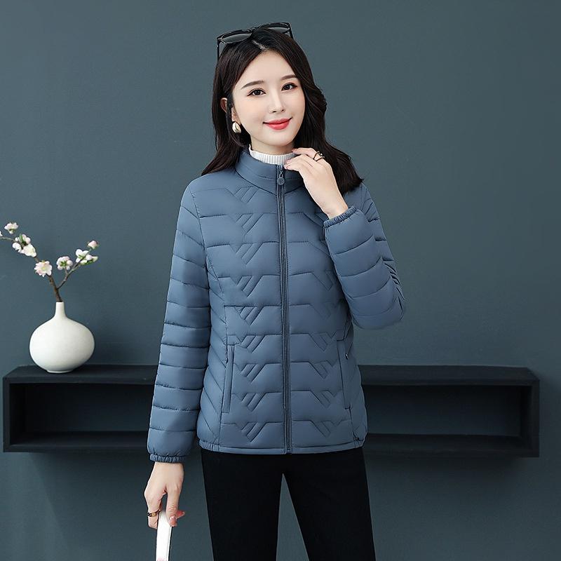 MS280 Áo phao nữ siêu nhẹ trần bông, áo phao nữ trung tuổi