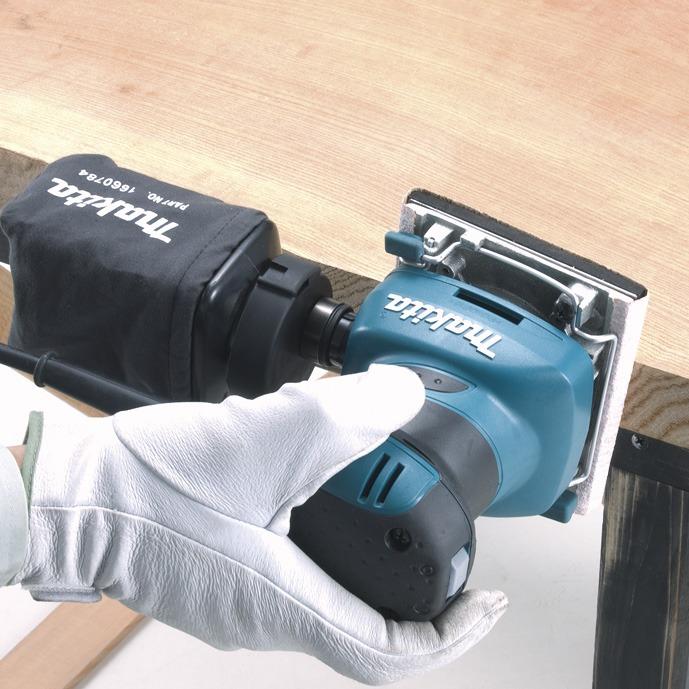 MÁY CHÀ NHÁM RUNG 200 WATT ( 114 X 140MM) MAKITA BO4558- HÀNG CHÍNH HÃNG