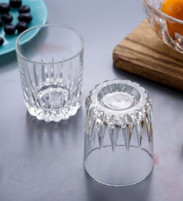 Ly Thủy Tinh Cao Cấp Đáy Khía 278ml | Nhập Khẩu Thái Lan