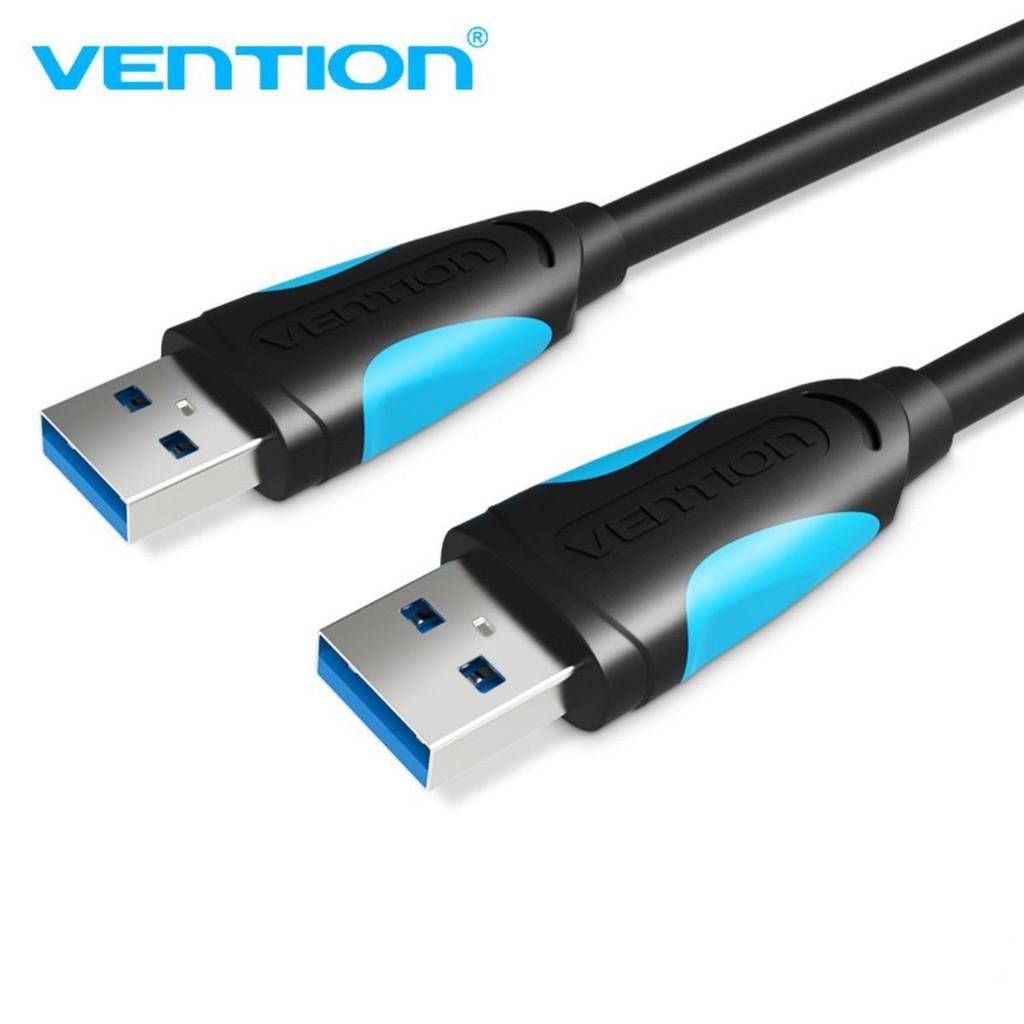 Cáp USB 3.0 2 đầu đực Vention - VAS-A18-B150 màu đen - Hàng chính hãng