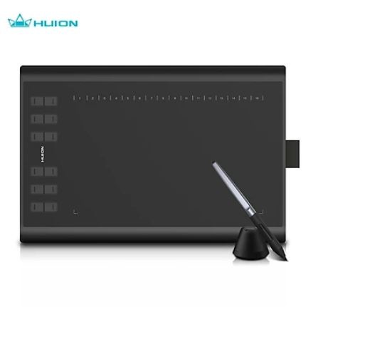 HUION H1060P (8192 + Tilt) Medium Graphic Tablets - Bảng vẽ Cảm ứng - Hàng chính hãng