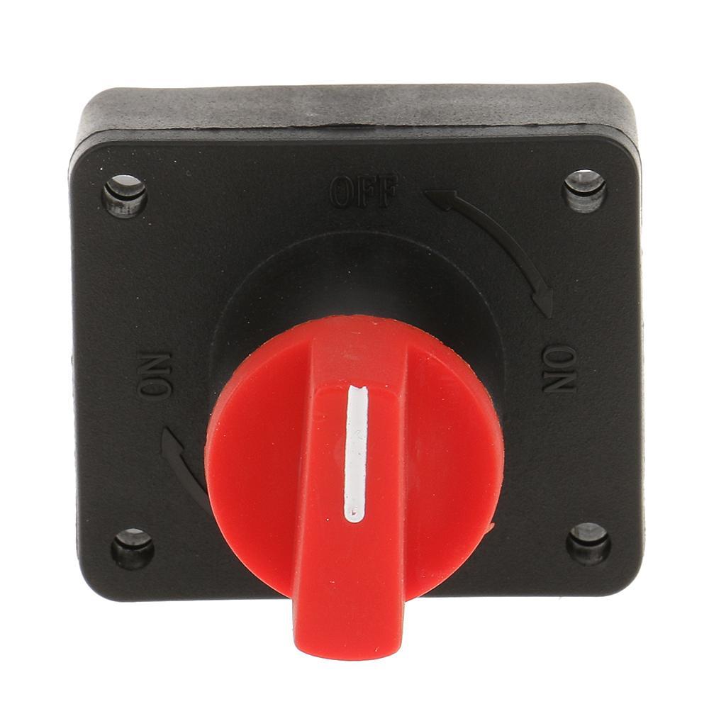 3Pcs 100A Battery Isolator Disconnect The Shutdown Switch for The Car Boot