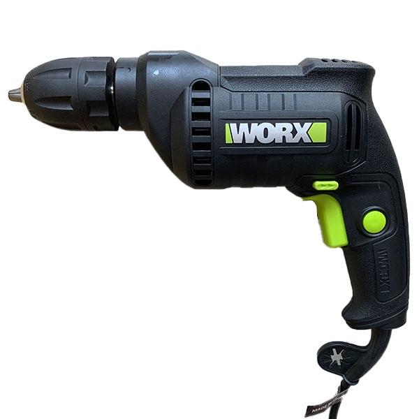 Máy Khoan WORX GREEN WU118.1 Có Tay Cầm Thiết Kế Nhỏ Gọn Thoải Mái Hiện Đại 380W 10mm (đầu vặn nhanh)