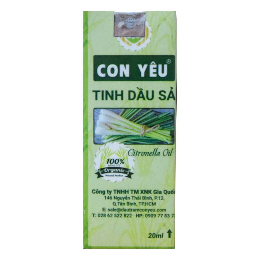 Tinh Dầu Sả Con Yêu (20ml)