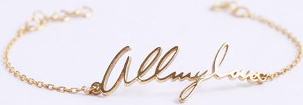Lắc bạc nữ đẹp mạ vàng Allmylove Gix Jewel LT04