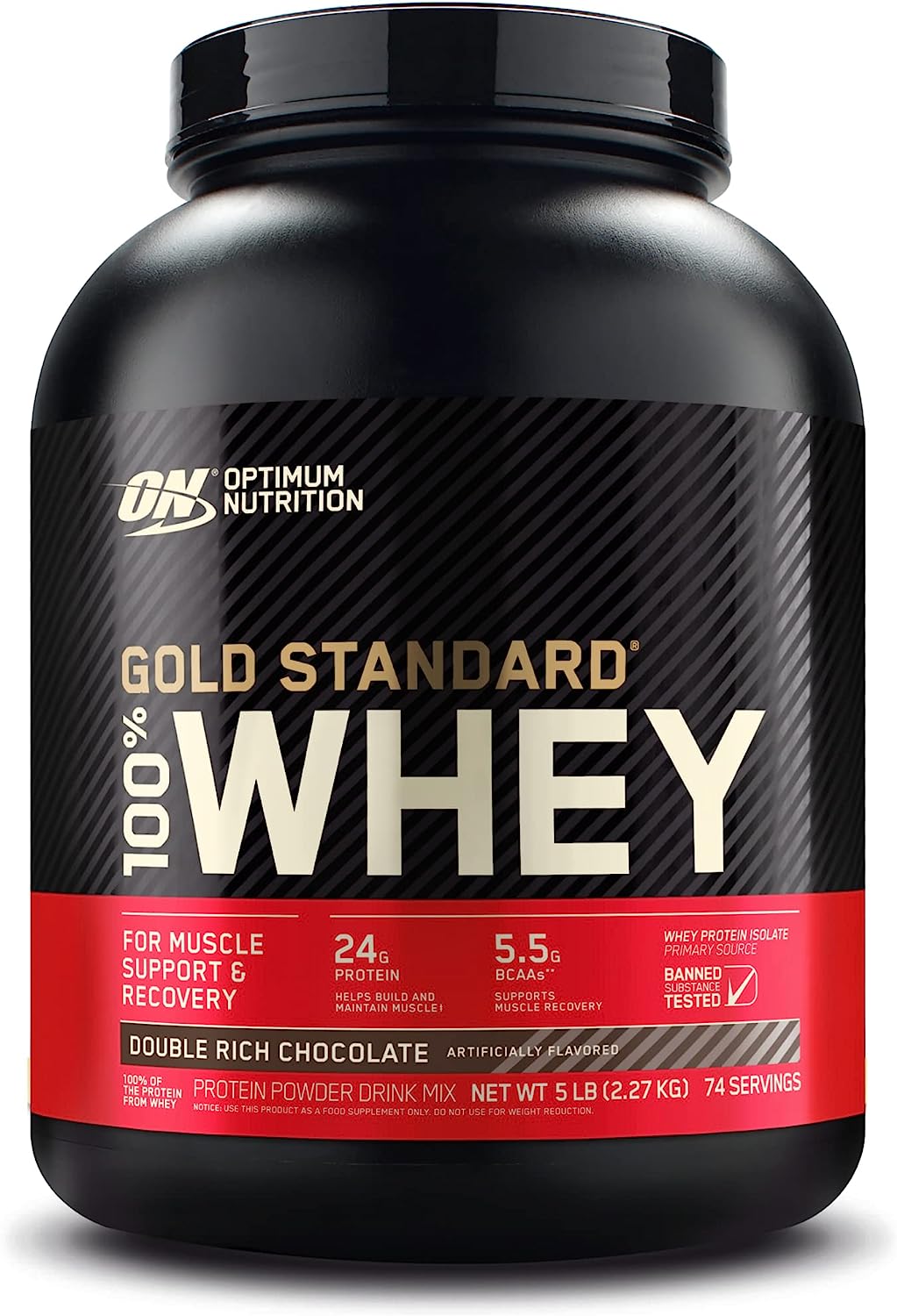 Hình ảnh Thực Phẩm Bổ Sung Optimum Nutrition Gold Standard 100% Whey 5lb (2.27kg)