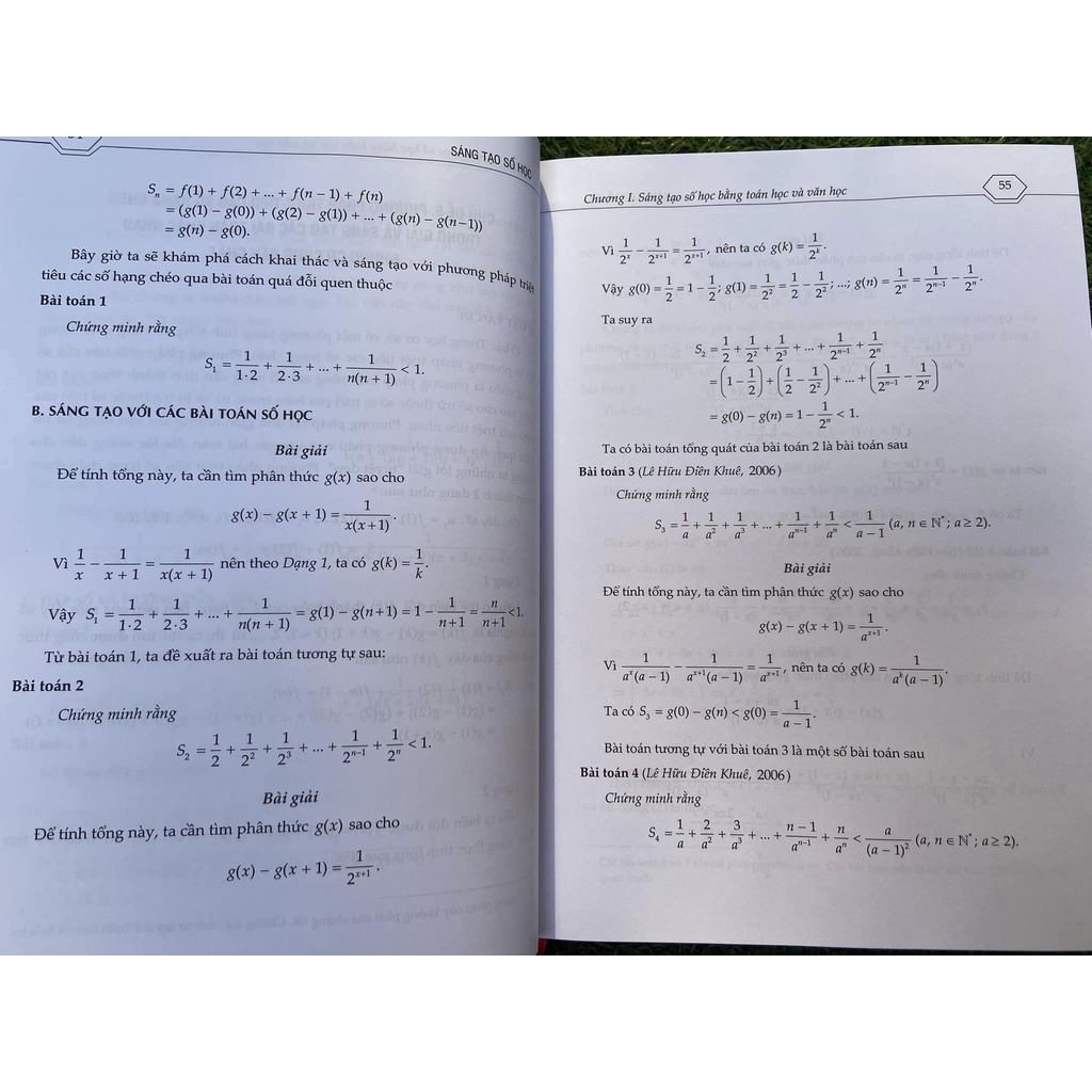 Sách - Sáng tạo số học - Dùng cho học sinh THCS, THPT, SINH VIÊN, HỌC VIÊN CAO HỌC, NGHIÊN CỨU SINH VÀ GIÁO VIÊN TOÁN