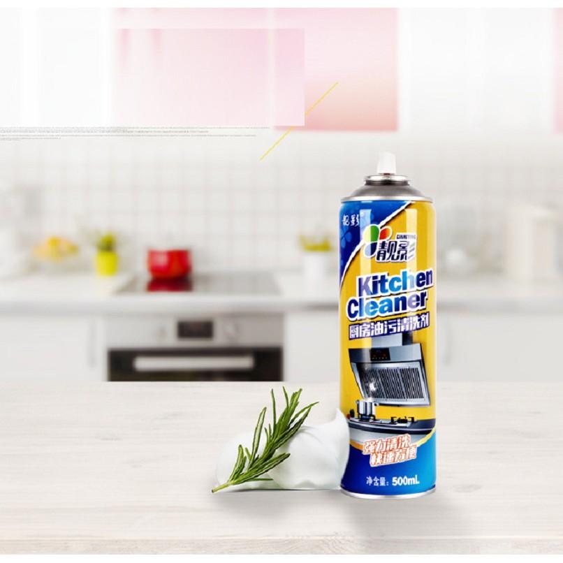 BỌT XỊT TẨY RỬA LAU CHÙI NHÀ BẾP KITCHEN CLEANER TẨY SẠCH MỌI VẾT BẨN CỨNG ĐẦU, CẶN BẨN, Ố VÀNG