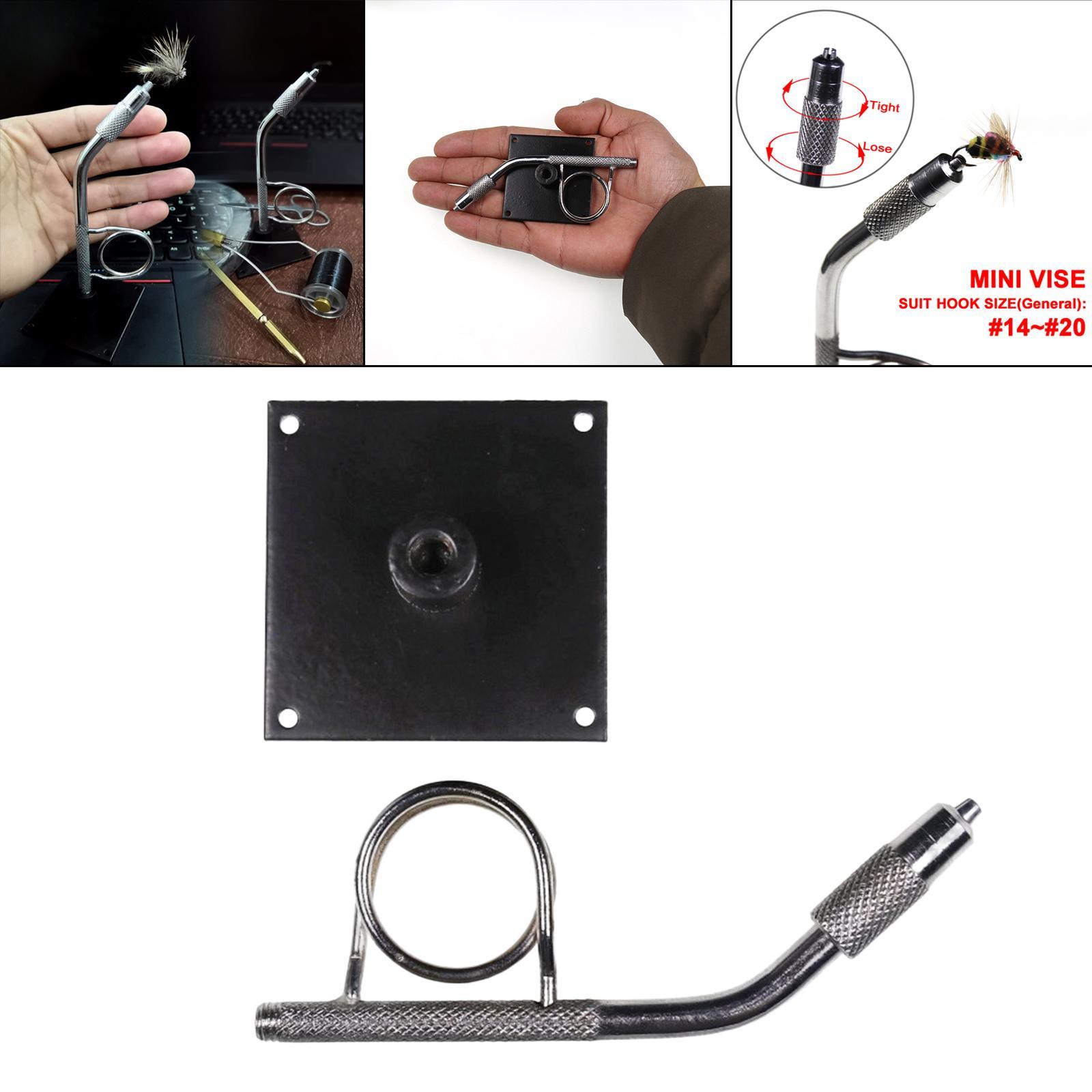Fly Tying Vise Flies Tying Tool Adjustable Clamp DIY Maker Tool