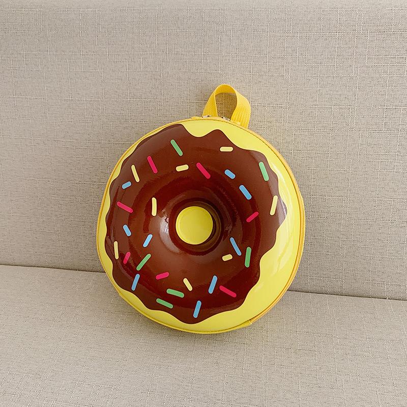Thương Hiệu Nhà Thiết Kế Trẻ Em Túi Sáng Tạo Ba Lô Cầu Vồng Doughnut Mẫu Giáo Túi Sách Bé Trai Bé Gái Dễ Thương Có Túi